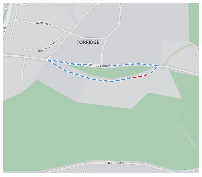 Temporary Traffic Notice - 	WOODA ROAD, Northam (TTRO2672311)