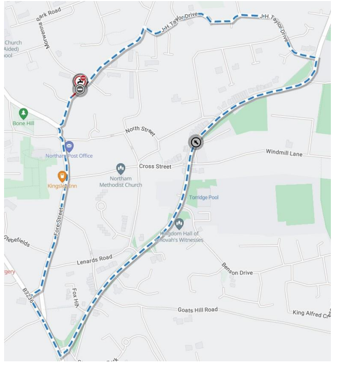 Temporary Traffic Notice - DIDDYWELL ROAD, Northam (TTRO2562021)
