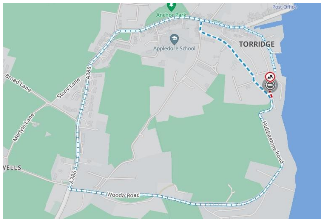 Temporary Traffic Order - New Quay Street, Northam (TTRO2563197)