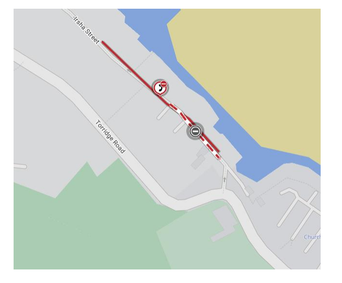 Temporary Traffic Notice - IRSHA STREET, Northam (TTRO2564673)