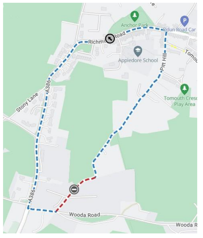 Temporary Traffic Order - PITT LANE, Northam (TTRO2665161)