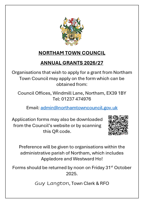 Grants 2026/27 Now Open