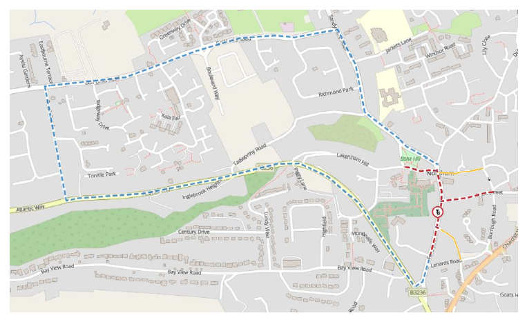 Temporary Traffic Order - Fore Street, Cross Street, Castle Street, The Square, Northam (TTRO2667996)