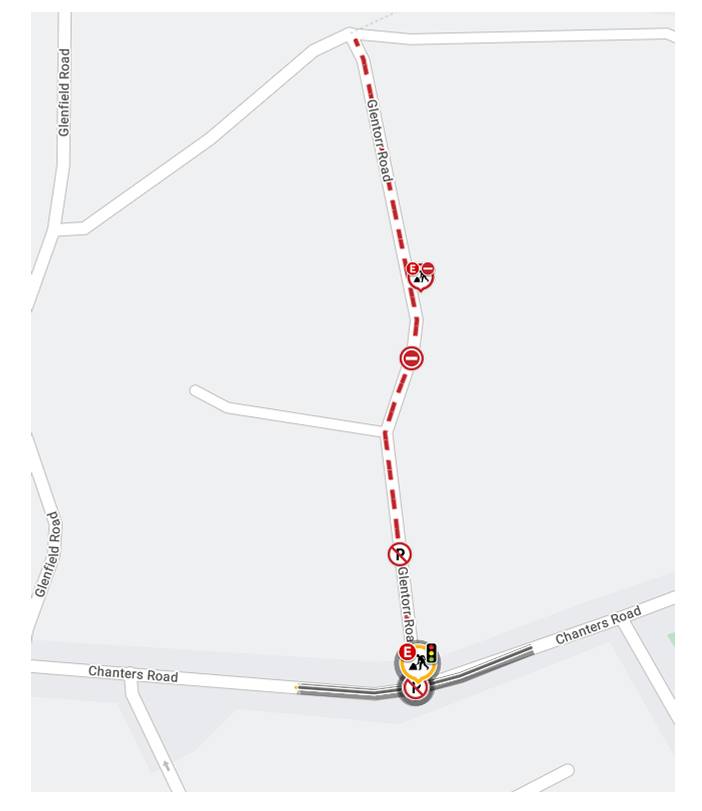 Temporary Traffic Notice - Glentorr Road and Chanters Road, Northam (TTRO2671338)