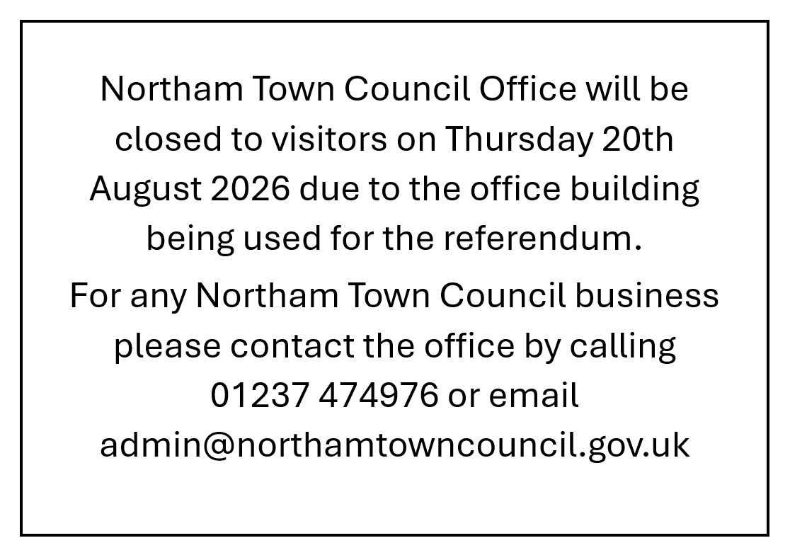 Please note the office closure
