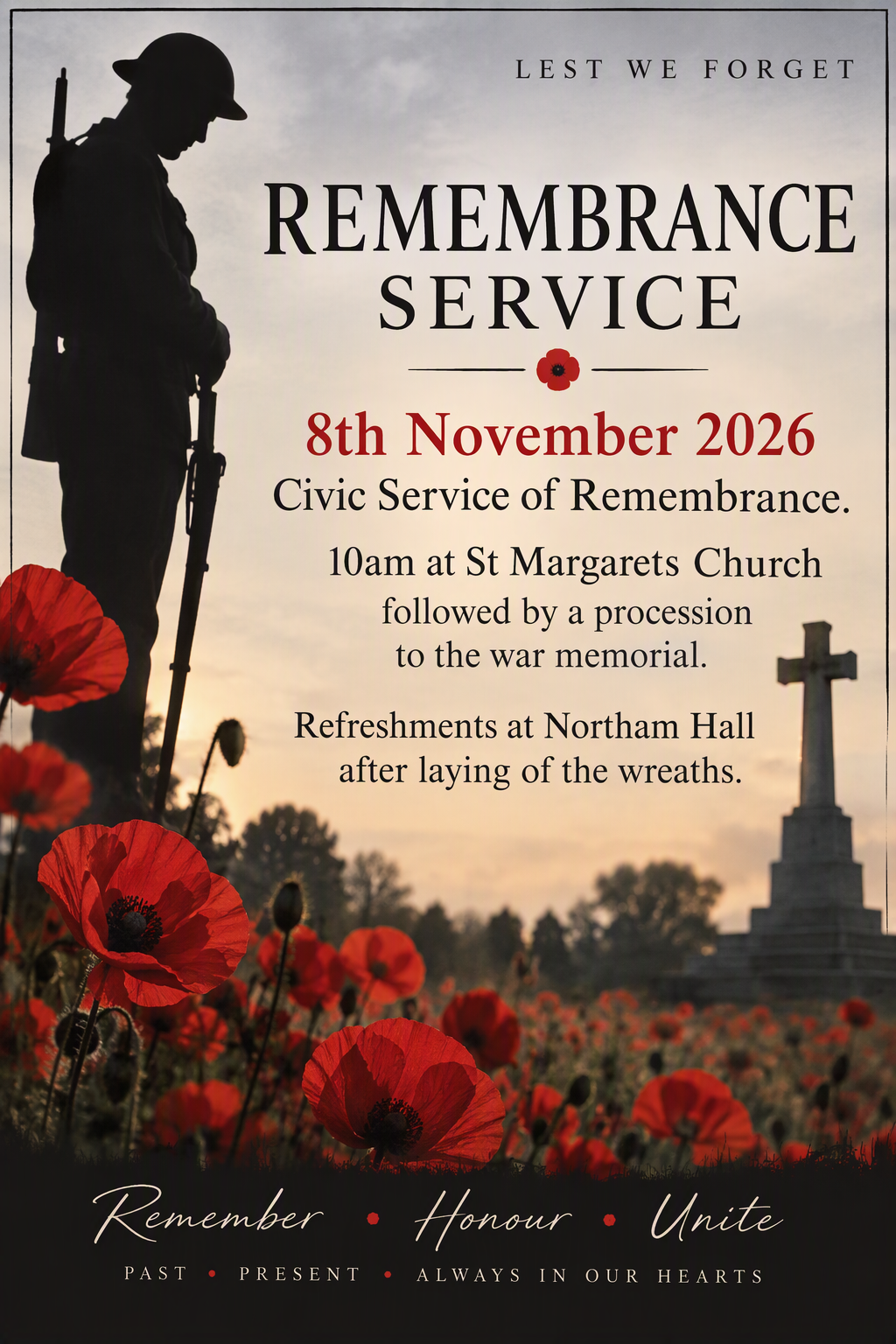 Northam Remembrance Service 